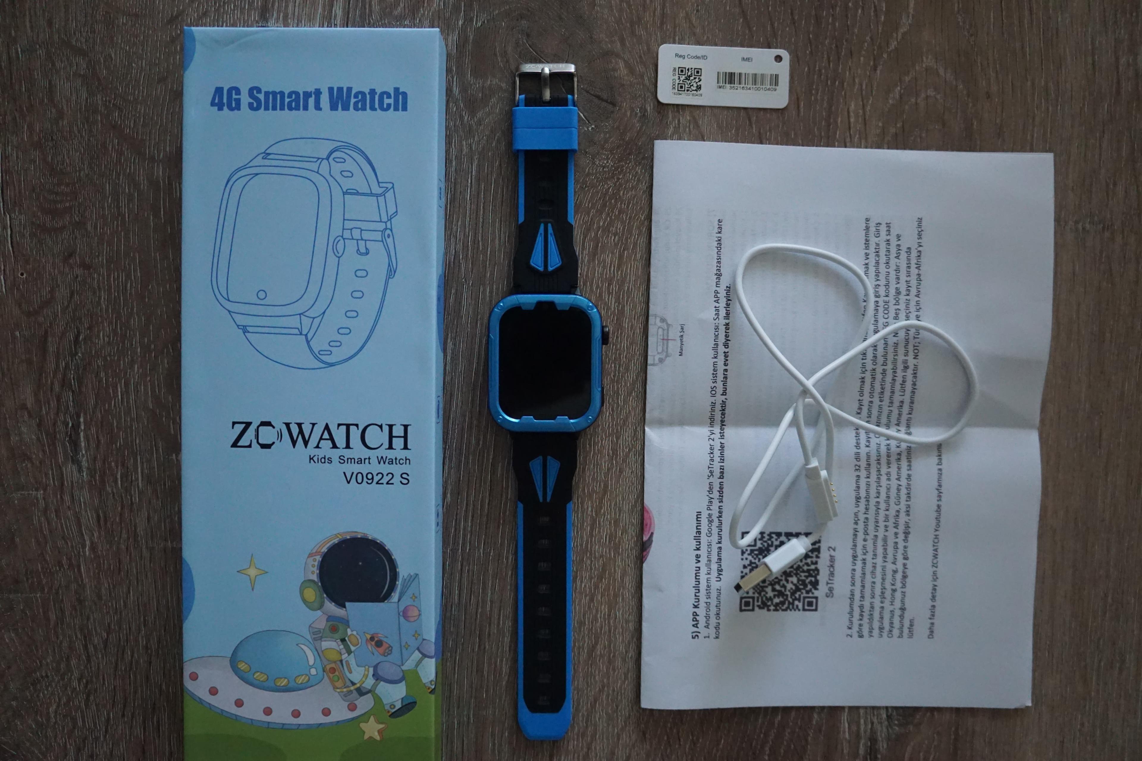 ZCWatch V0922 S Akıllı Çocuk Saati İncelemesi resmi