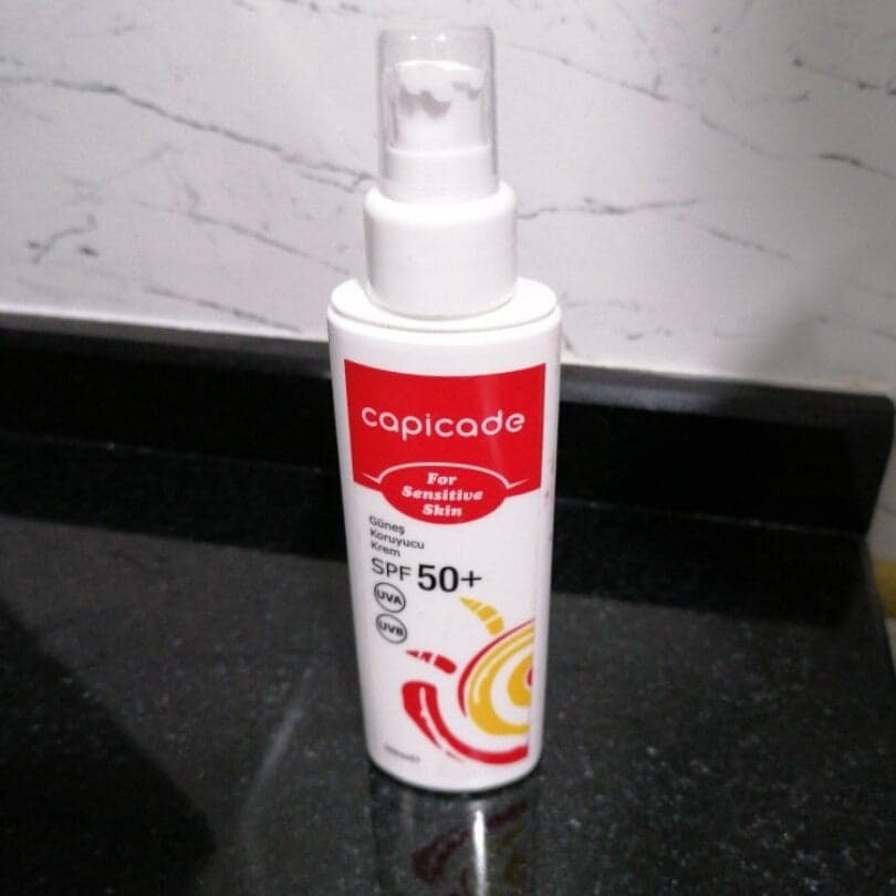 Capicade SPF50+ Güneş Koruyucu Krem