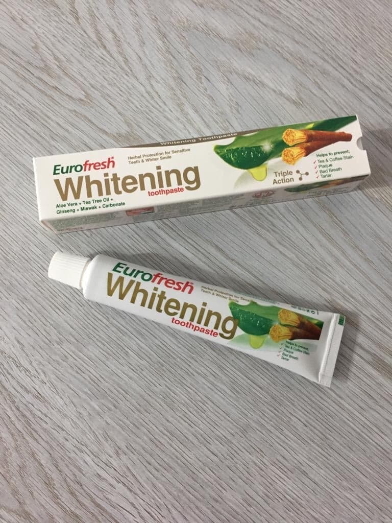 Farmasi Eurofresh Misvaklı Beyazlatıcı Diş Macunu