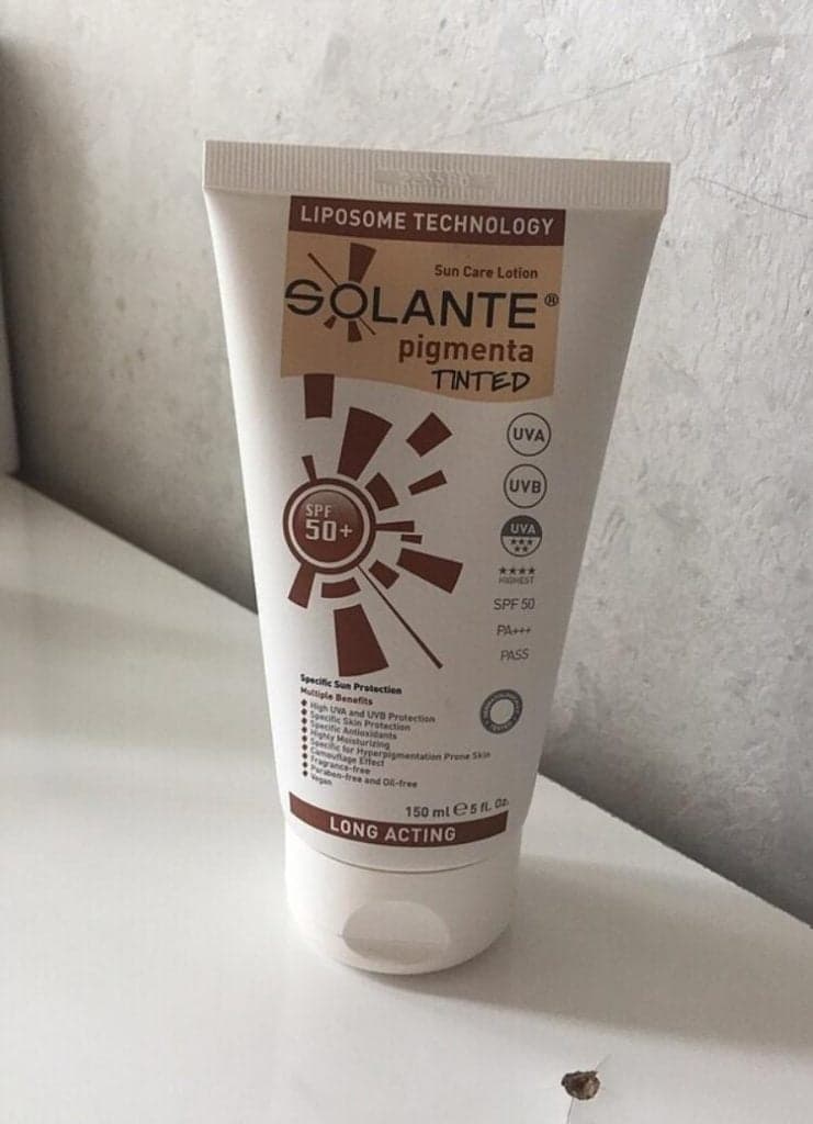 Solante Pigmenta Lekeli Ciltler İçin Güneş Koruyucu