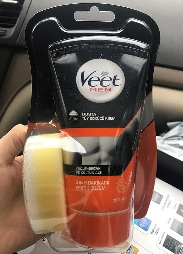 Veet Men Duşta Tüy Dökücü Krem