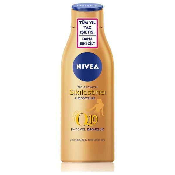 NIVEA Q10 Sıkılaştırıcı ve Bronzluk Vücut Losyonu