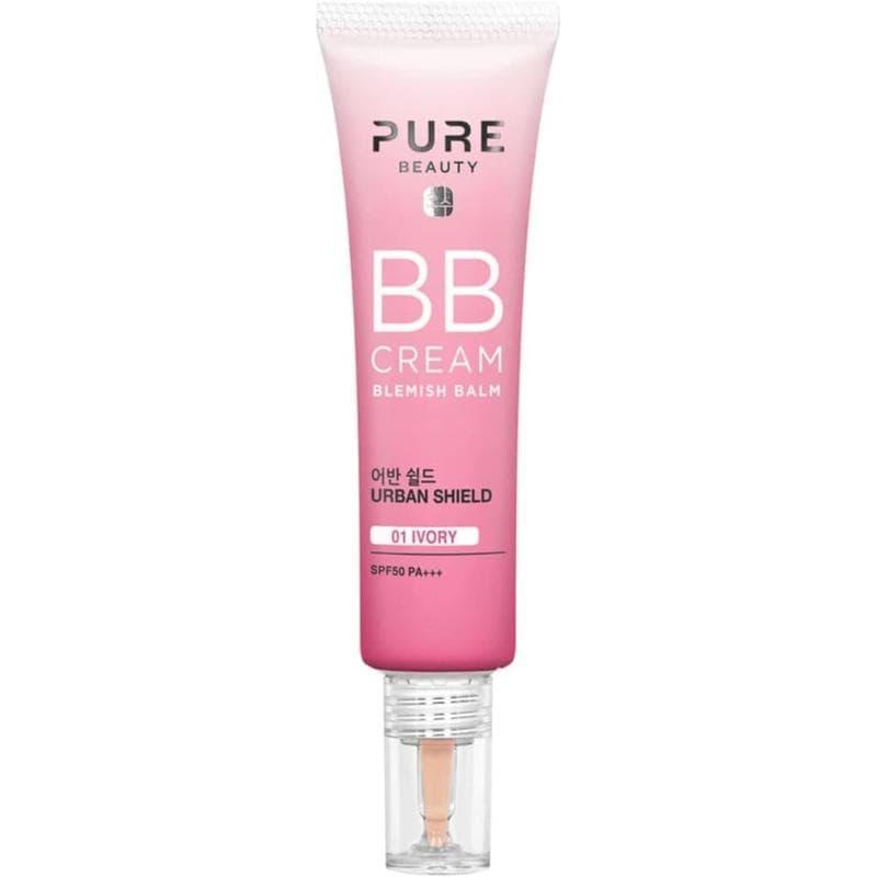 Pure Beauty BB Cream Spf50 Pa+++ Ivory Gözenek Ve Leke Azaltıcı